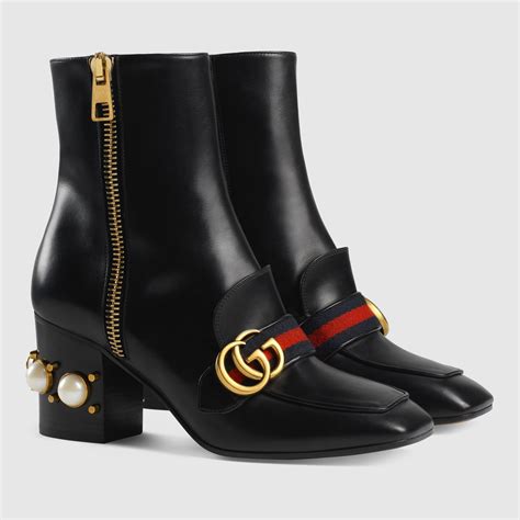 gucci heeled boots